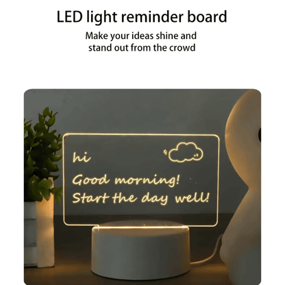 Creative LED Writing Board Notepad