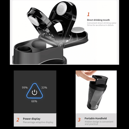 Electric Portable Juicer Fresh Fruit Mixer