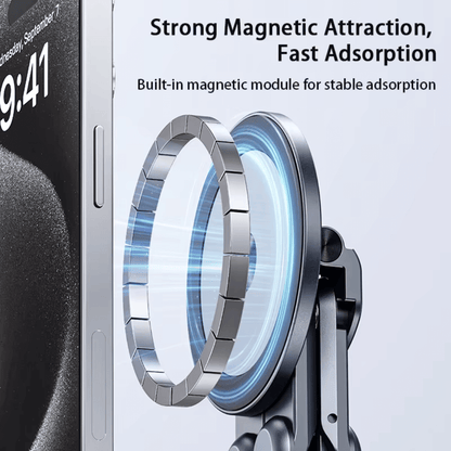 3-in-1 Aluminum Foldable Magnetic Stand, Smart, Portable, Versatile