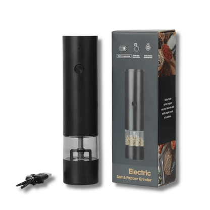 USB Rechargeable Electric Salt & Pepper Grinder