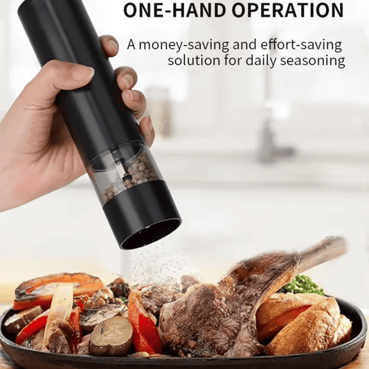 USB Rechargeable Electric Salt & Pepper Grinder