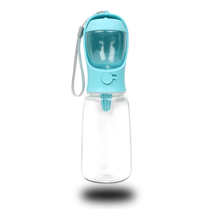 Portable Dog & Cat Water Bottle with Food Container