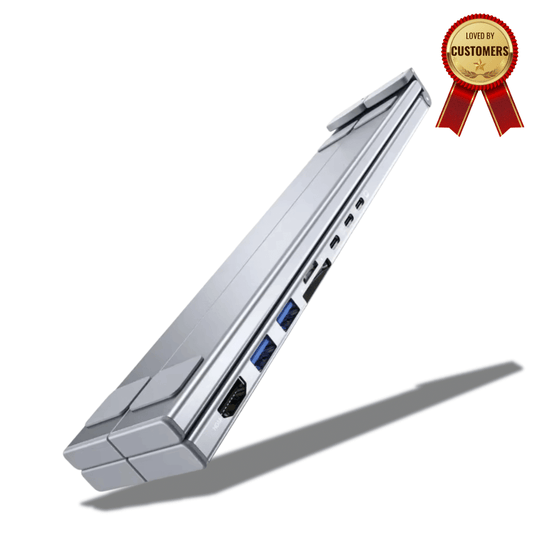 Universal Laptop Stand with USB-C Hub