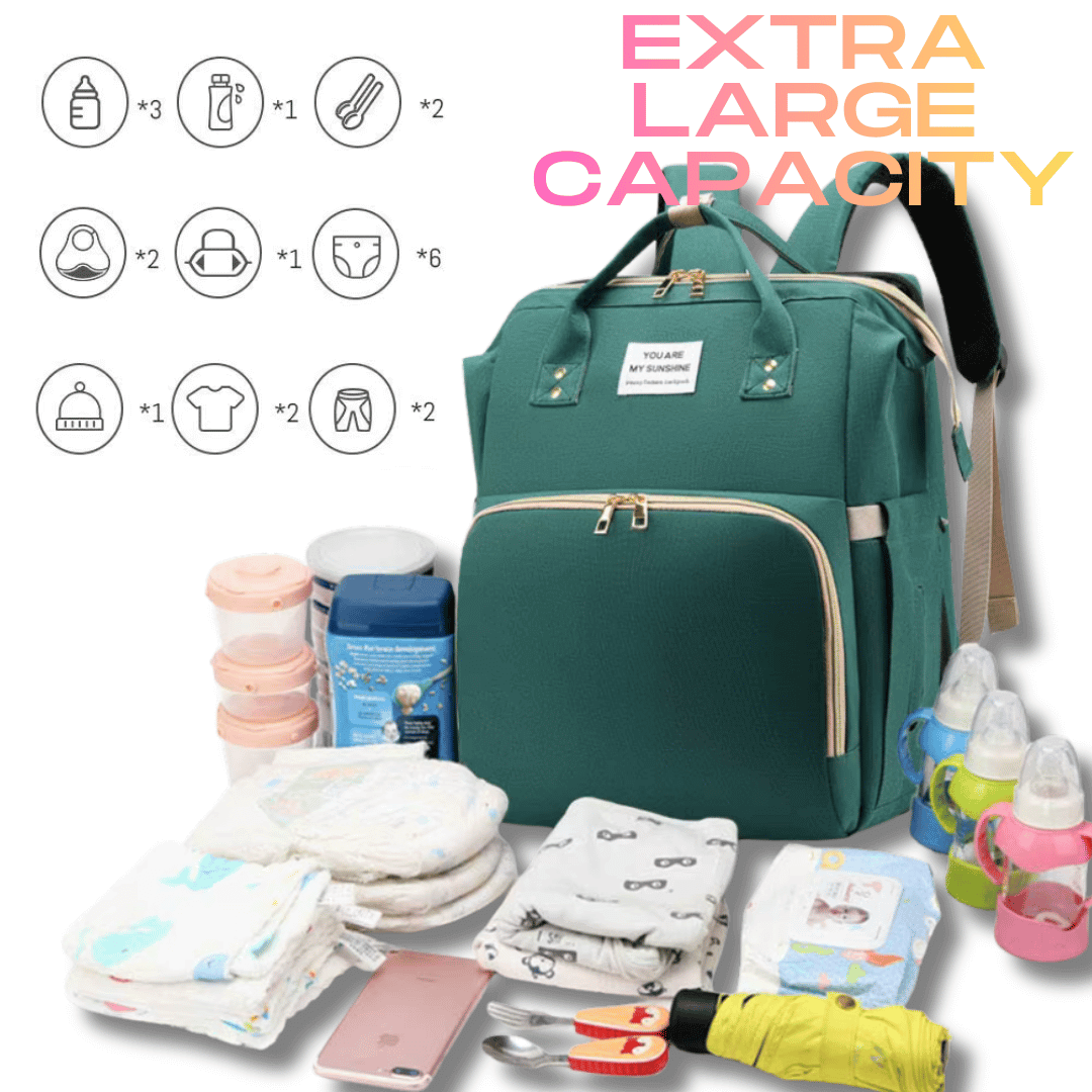 3 in 1 Diaper Bag Backpack