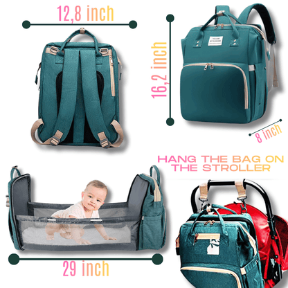 3 in 1 Diaper Bag Backpack