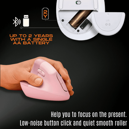Logitech Lift Vertical Ergonomic Mouse