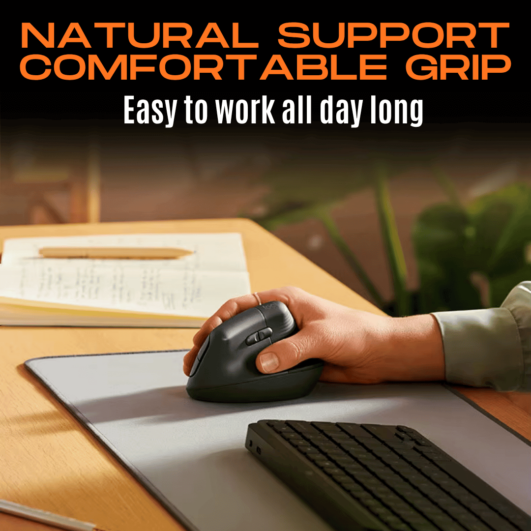 Logitech Lift Vertical Ergonomic Mouse