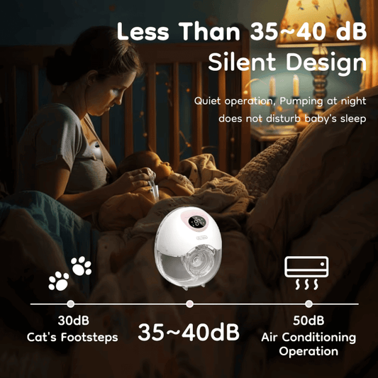 MAMIJOY 2PCS Wearable Electric Breast Pump