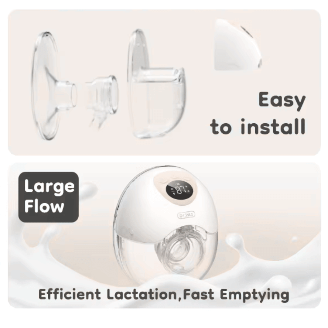 MAMIJOY 2PCS Wearable Electric Breast Pump